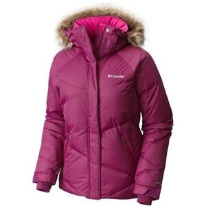 Columbia Lay D Down Jacket - Women's Size M In Dark Raspberry